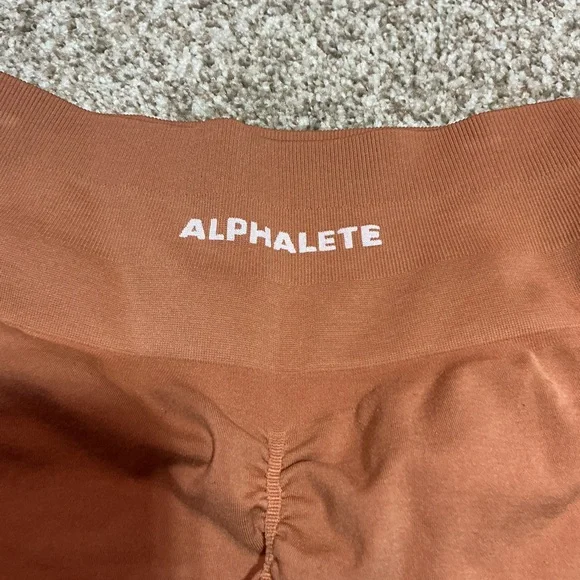 Alphalete Women's Rust Leggings - Picture 2 of 5